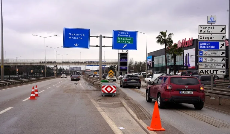 Kocaeli’de 6 noktaya çarpışma yastıkları monte edildi