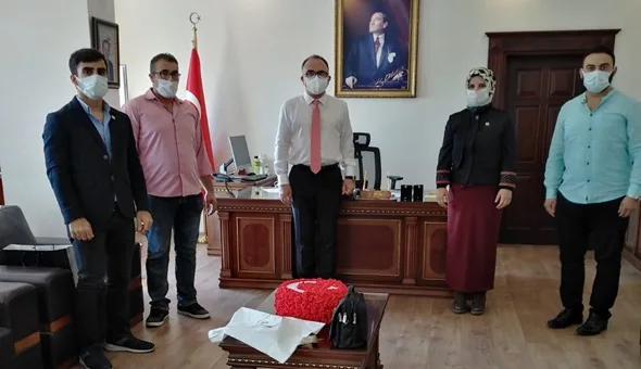 Gelecek Gölcük’ten Kaymakama ziyaret