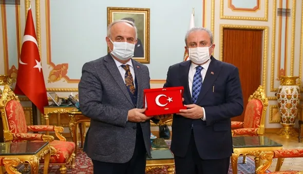 Başkan Aygün’den TBMM Başkanı Şentop’a ziyaret