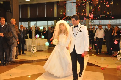 KAZIM DİNÇ OĞLUNU EVLENDİRDİ