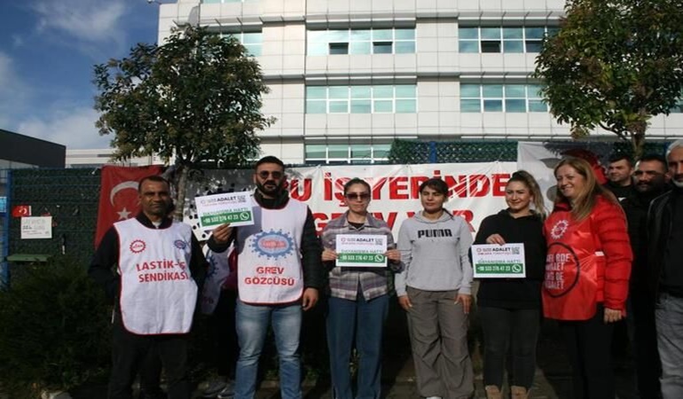 149 gündür grevde olan Corning işçilerinin çocukları için kampanya