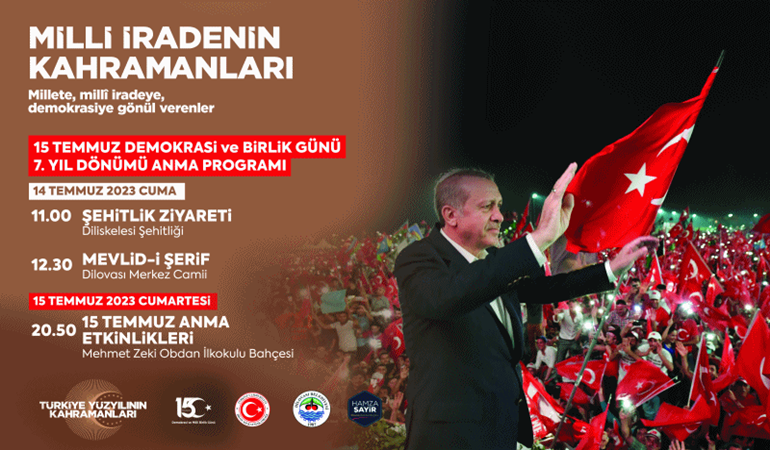 15 Temmuz şehitleri Dilovası’nda anılacak