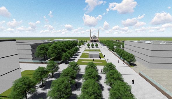 30 bin metre karelik meydan Kartepe’ye yakışacak