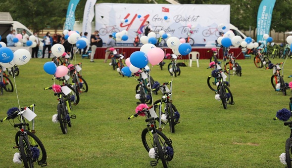 41 gence bisiklet hediye edilecek