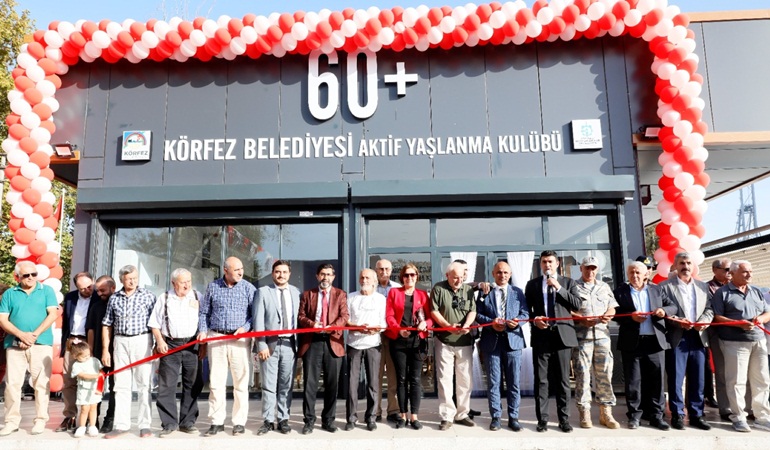 60+Aktif Yaşlanma Kulübü hizmete girdi 