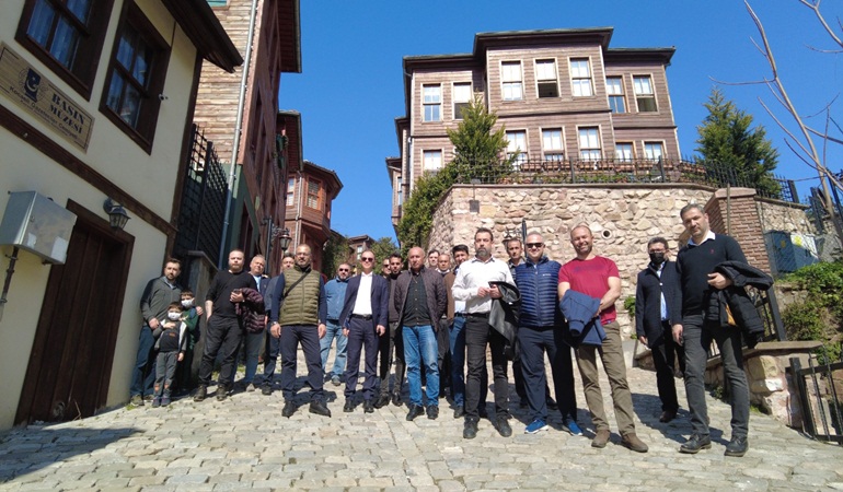 60 ilden gelen konuklara tarih turu