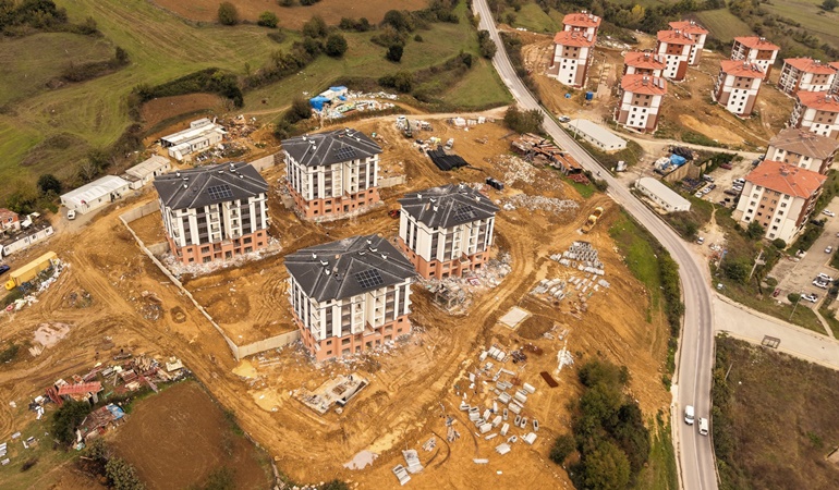 Adliye lojmanları projesinde sona yaklaşılıyor