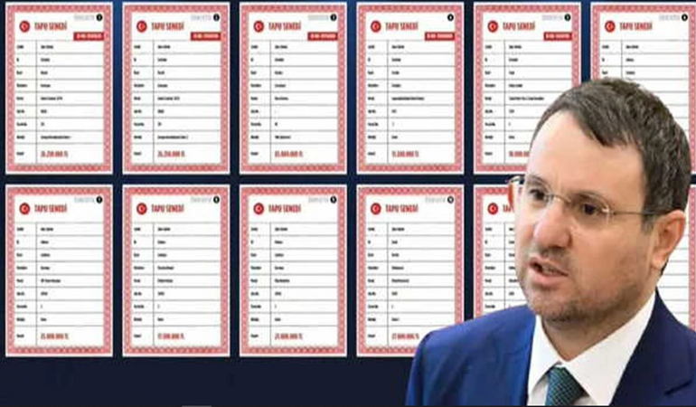 Akın Gürlek',n tapuları 3 ilçede sorgulanmış!