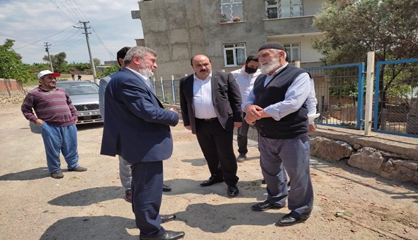 AKP Dilovası’ndan vefa ziyaretleri