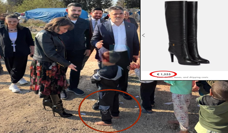 AKP'li başkanın pahalı ayakkabısı tartışma konusu oldu