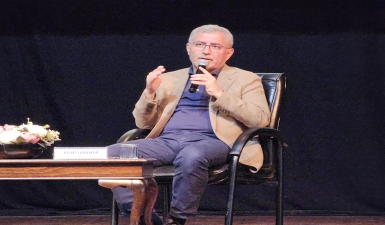 AKP MKYK Üyesi Hilmi Türkmen Gölcük’te konuştu