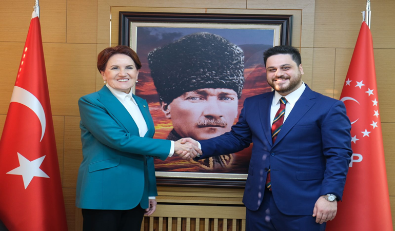 Akşener BTP'yi ziyaret etti
