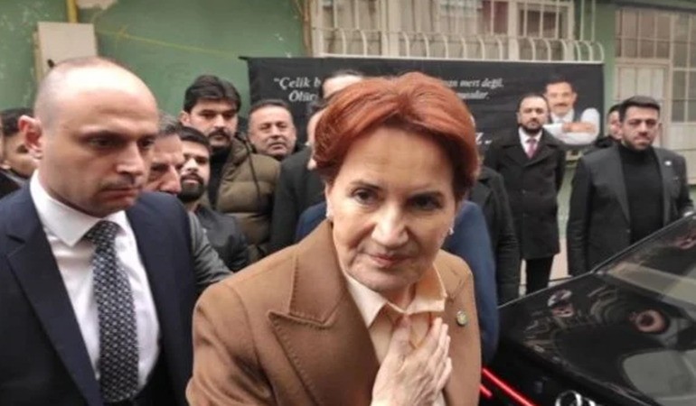 Akşener’den Sinan Ateş’in ailesine ziyaret