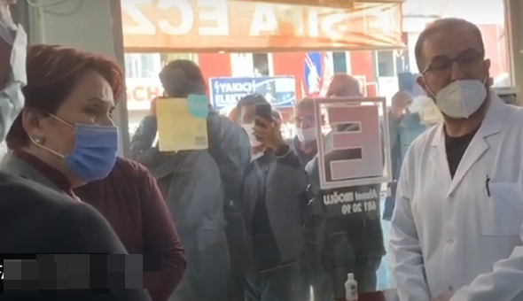 Akşener eczanede duyduklarıyla şok oldu