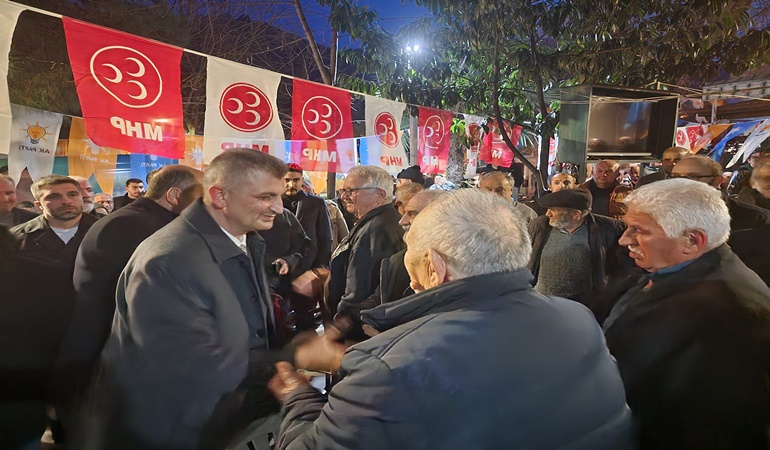 Ali Yıldırım Sezer’e Değirmendere’de sevgi seli