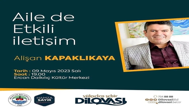 Alişan Kapaklıkaya Dilovası’nda seminer verecek