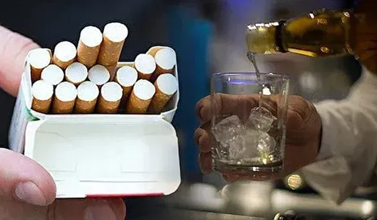 Alkole yüzde 15, sigaraya 5 TL zam 