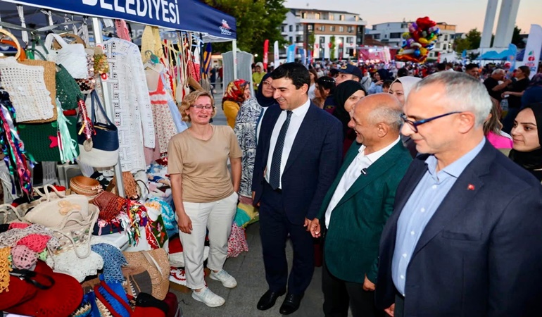 Altın Kiraz, kadın emeğinin ve üretimin en renkli adreslerinden biri oldu