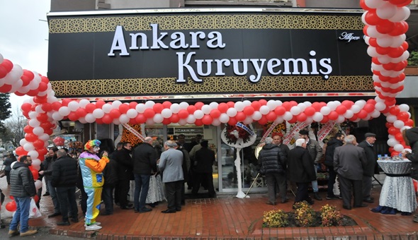 Ankara Kuruyemiş ikinci şubesini Paşa’da açtı