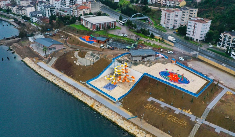 Aquapark tamam, sıra çevre düzenlemesinde
