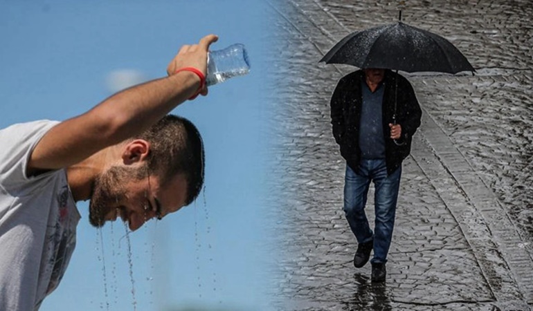 Aşırı sıcaklara veda, uzun süre yağmur yok!