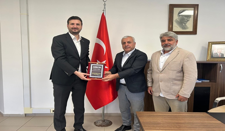 ASKON’dan Çevre ve Şehircilik İl Müdürü Kırılmaz’a ziyaret 