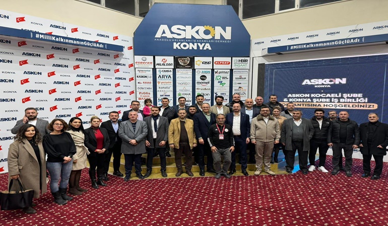 ASKON yönetimi Konya'ya çıkarma yaptı!