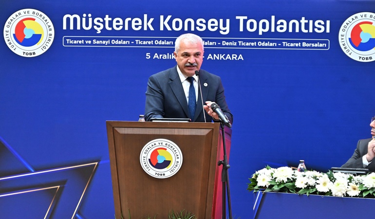 Aslantaş, TOBB’un toplantısında Kocaeli iş dünyasının beklenti ve taleplerini gündeme taşıdı