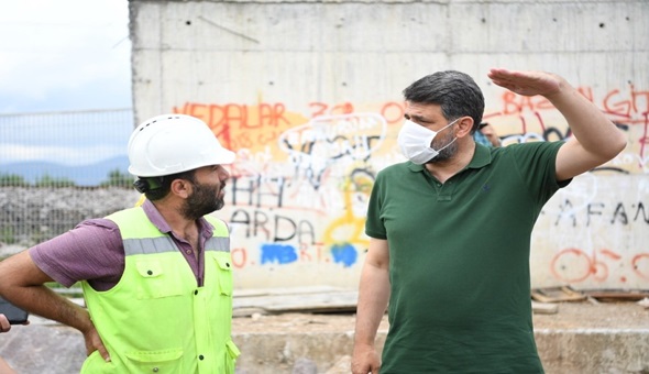 Ataevler köprüsü tamam inşallah