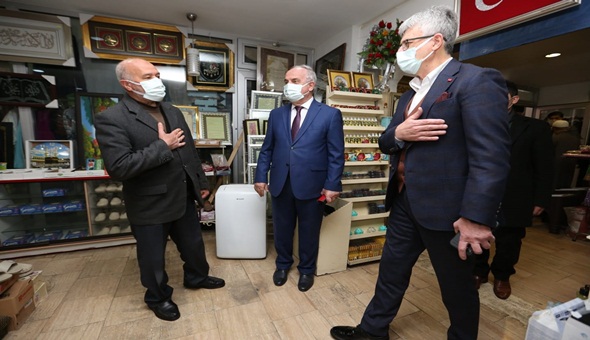 Aygün ve Ellibeş’ten Derince’de temaslar