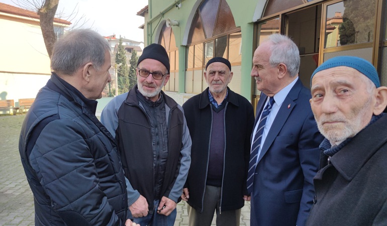 Aygün ve Şeker’den Derince’de temaslar