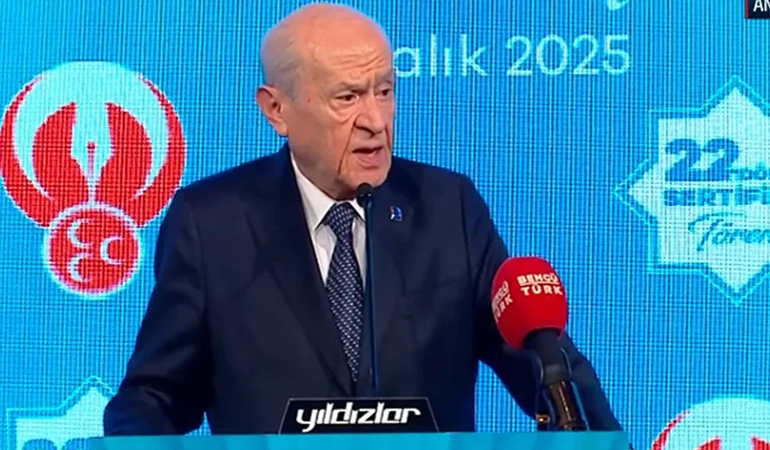 Bahceli PKK liderinin adını anmadan duramıyor!