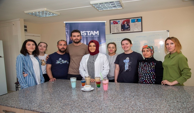 Barista olmak isteyen KO-MEK’e