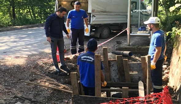 Başiskele Belediyesi’nden yağmur seferberliği 