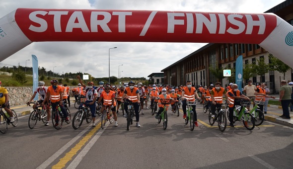 Başiskele, bisiklet turu ile şenlendi