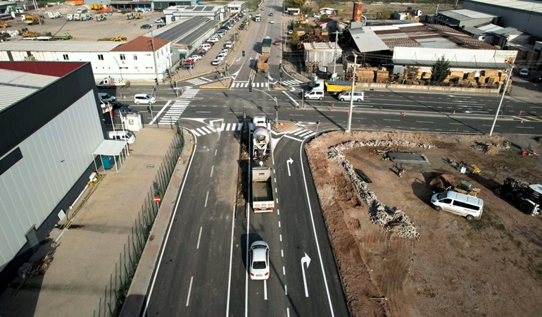 Başiskele’de trafiği rahatlatacak bir adım daha