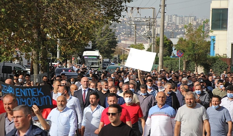 Başiskele’de vatandaşı ayağa kaldıran kokuyla ilgili açıklama