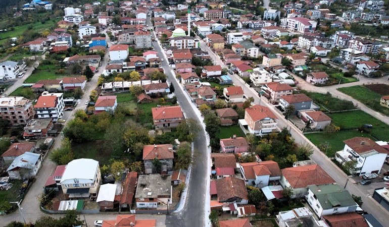 Başiskele’deki o caddede altyapı bitti, sırada üstyapı var