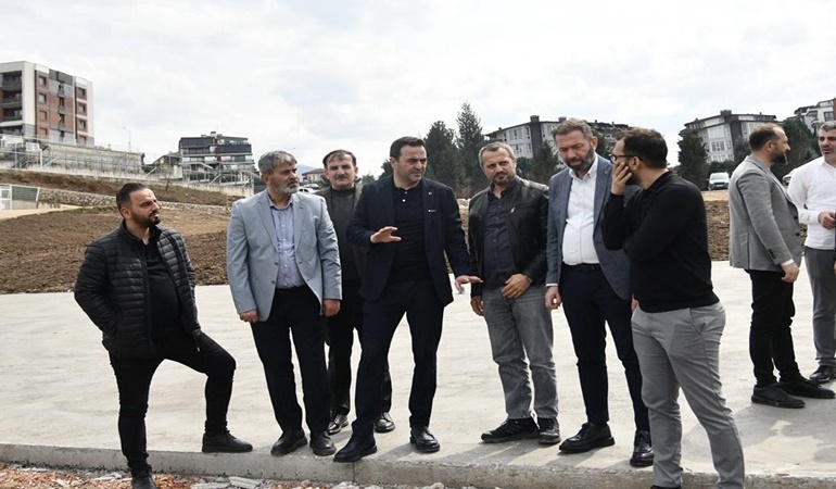 Başiskele’deki projeler Başkan Özlü’nün takibinde