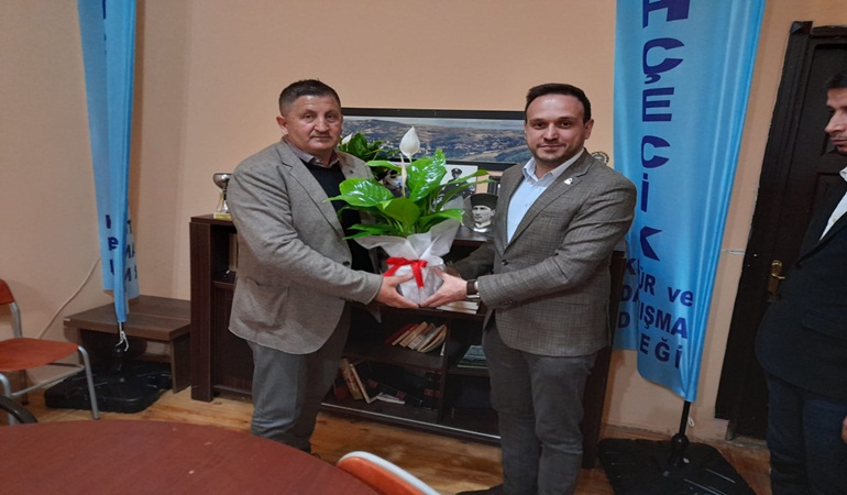 Başiskele DEVA’dan o derneğe ziyaret