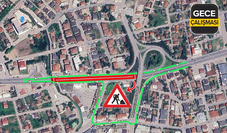 Başiskele Kavşağı’nda trafik kontrollü sağlanacak