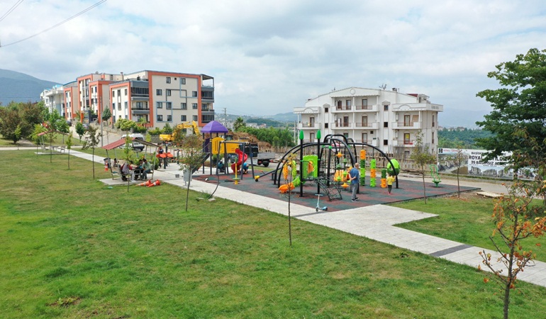 Başiskele’nin hazinelerine yeni çocuk parkı 