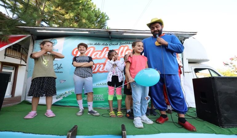 Başiskele’nin şanslı çocukları yaz boyunca eğlendi    
