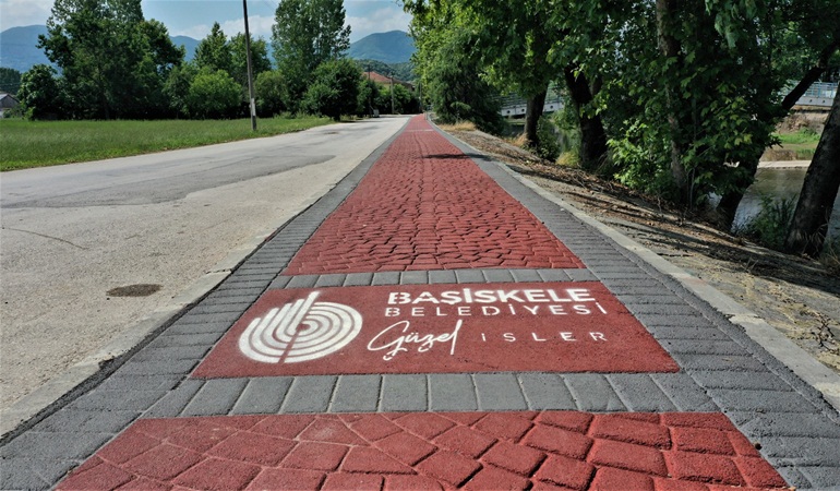Başiskele’nin yeni yürüyüş yolu hazır