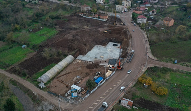 Başiskele Termal Tesiste fore kazık imalatı tamamlandı
