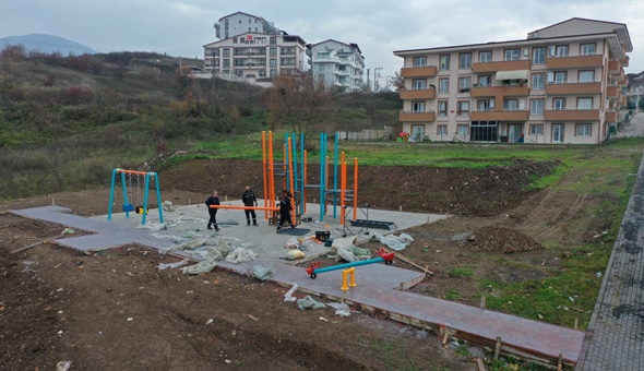 Başiskele’ye rengârenk ve donanımlı yeni park