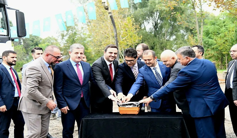 Başiskele’yi onurlandıran temel atma töreni