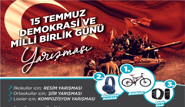 Başiskeleli öğrenciler 15 Temmuz ruhu için yarışacak