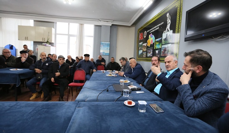 Başkan Aygün, Artvinlilere konuk oldu