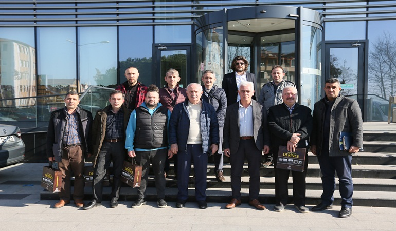 Başkan Aygün berberlerle buluştu